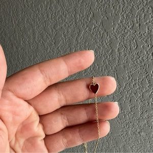 The Last Line Carnelian Heart Bracelet